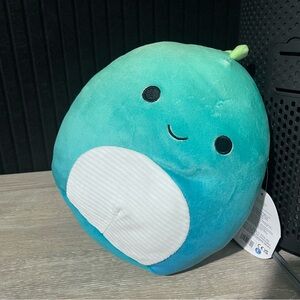 Squishmallows Jarrell the Blue and White Dinosaur NWT